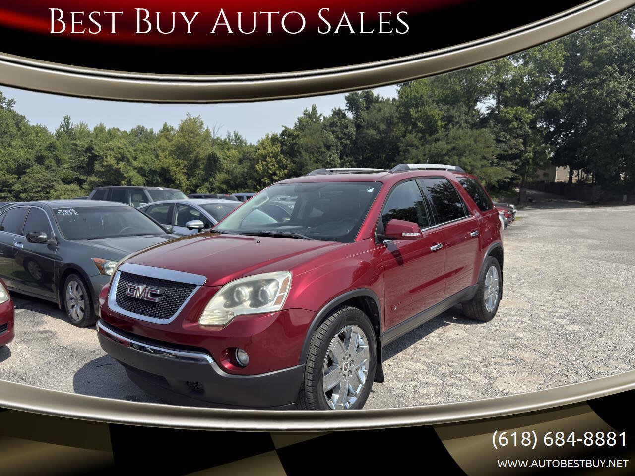 Used 2010 GMC Acadia SLT w/ Technology Package FWD image 1