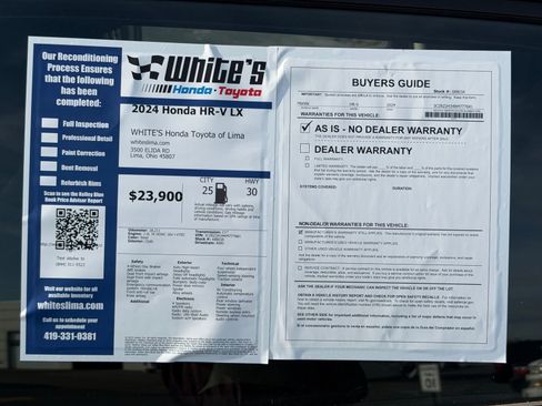 Used 2024 Honda HR-V LX image 27