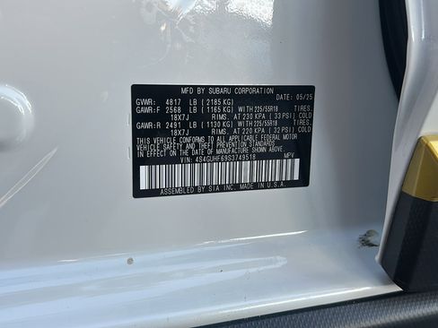 Certified 2025 Subaru Crosstrek 2.5i Sport w/ Popular Package #3A image 11