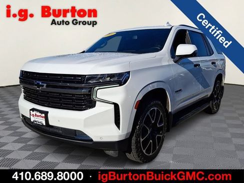 Certified 2022 Chevrolet Tahoe RST w/ Luxury Package AWD/4WD image 3