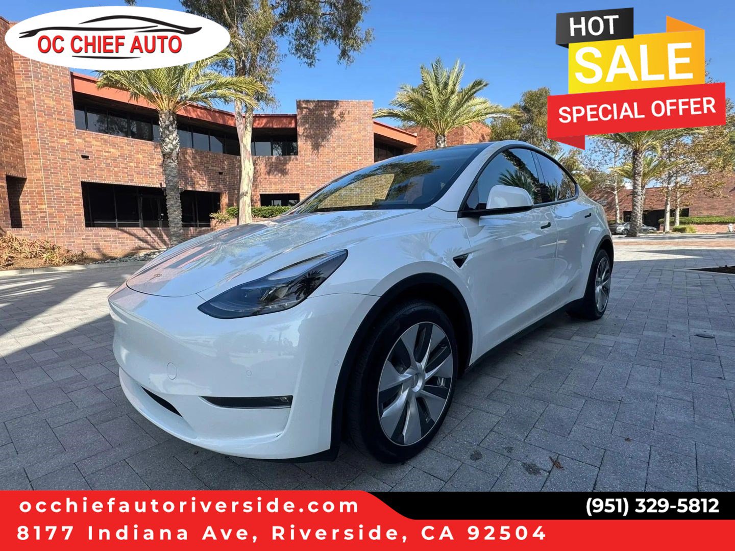 Used 2022 Tesla Model Y Long Range AWD/4WD image 1