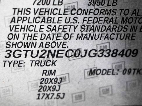 Used 2018 GMC Sierra 1500 SLT w/ SLT Premium Package AWD/4WD image 26