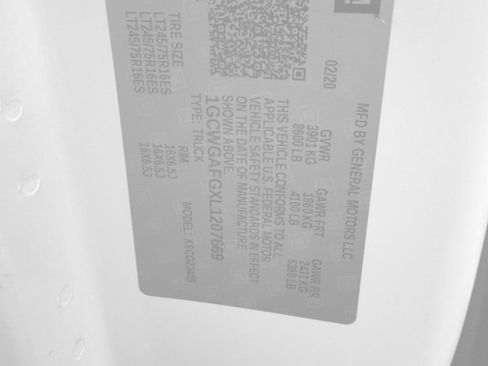 Used 2020 Chevrolet Express 2500 w/ Enhanced Convenience Package image 38