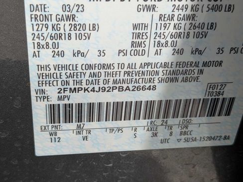 Used 2023 Ford Edge SEL AWD/4WD image 20