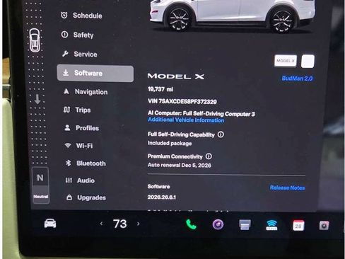 Used 2023 Tesla Model X AWD/4WD image 3