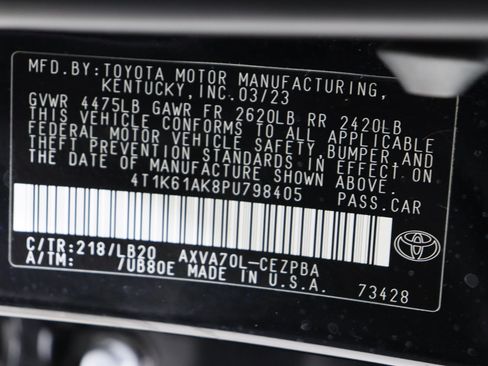 Used 2023 Toyota Camry XSE image 42