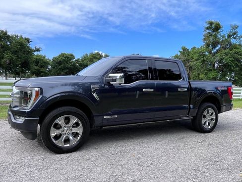 Used 2021 Ford F150 Platinum w/ Equipment Group 701A High AWD/4WD image 3
