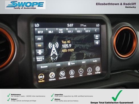 Certified 2021 Jeep Gladiator Mojave AWD/4WD image 21
