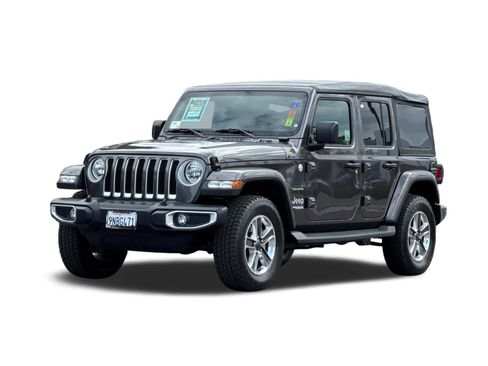 Used 2020 Jeep Wrangler Unlimited Sahara AWD/4WD image 1