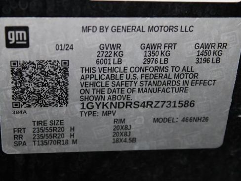 Certified 2024 Cadillac XT5 Premium Luxury w/ Technology Package image 30