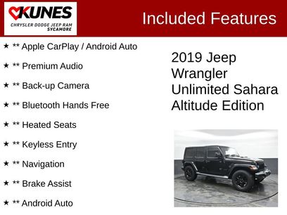 Used 2019 Jeep Wrangler Unlimited Sahara