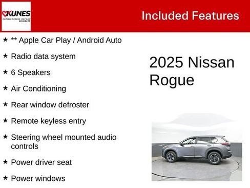 Used 2025 Nissan Rogue SV AWD/4WD image 3