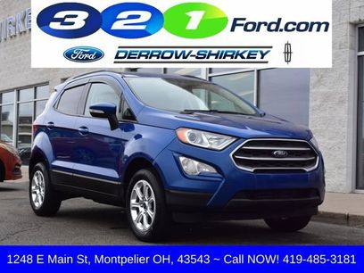 Used 2019 Ford EcoSport SE