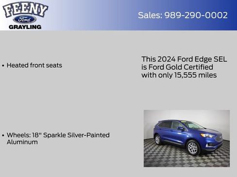 Used 2024 Ford Edge SEL w/ Convenience Package AWD/4WD image 14