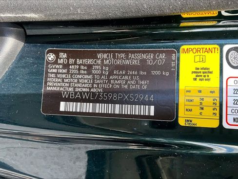 Used 2008 BMW 335i Convertible RWD image 31