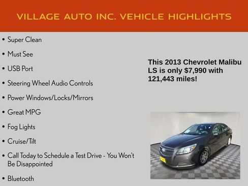 Used 2013 Chevrolet Malibu LS image 7