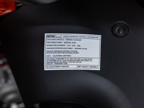 Certified 2022 Ferrari F8 Tributo image 85