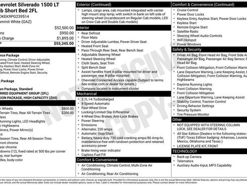 Certified 2023 Chevrolet Silverado 1500 LT AWD/4WD image 38