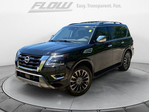 Certified 2023 Nissan Armada Platinum w/ Captain's Chairs Package AWD/4WD image 4