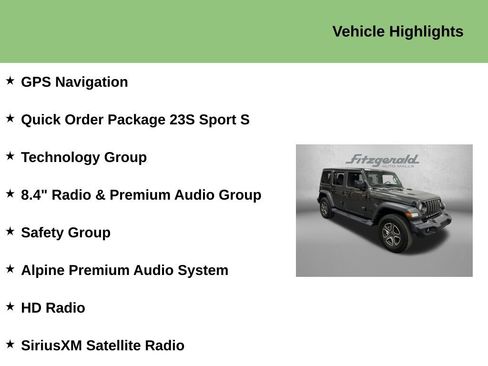 Used 2022 Jeep Wrangler Unlimited Sport S image 9