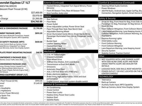 Used 2022 Chevrolet Equinox LT image 1