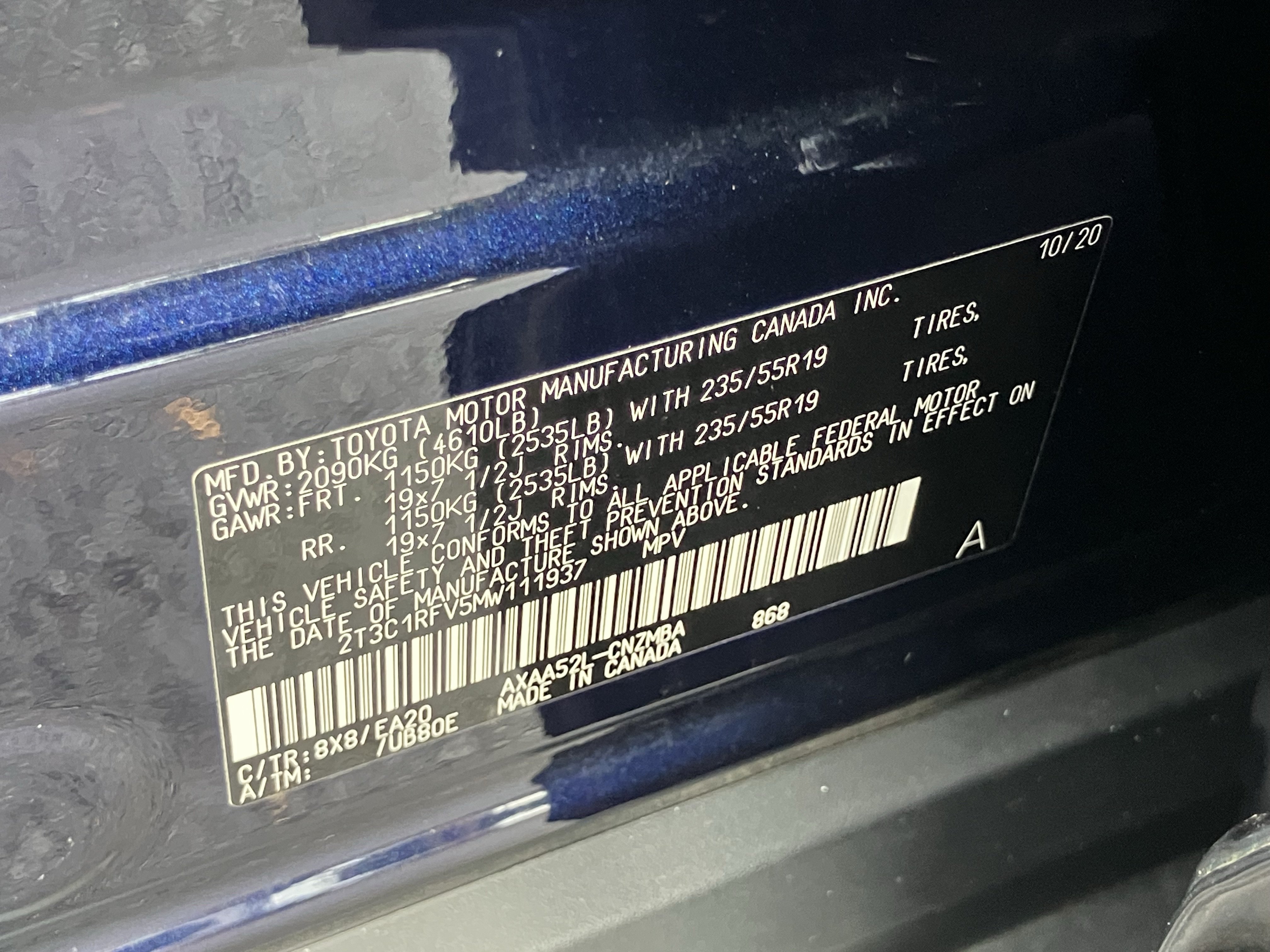 Used 2021 Toyota RAV4 XLE Premium FWD image 29