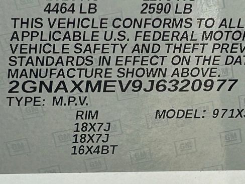 Used 2018 Chevrolet Equinox Premier image 55