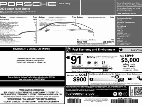 New 2025 Porsche Macan Turbo Electric image 36