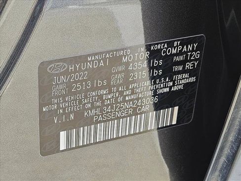 Used 2022 Hyundai Sonata Limited image 26