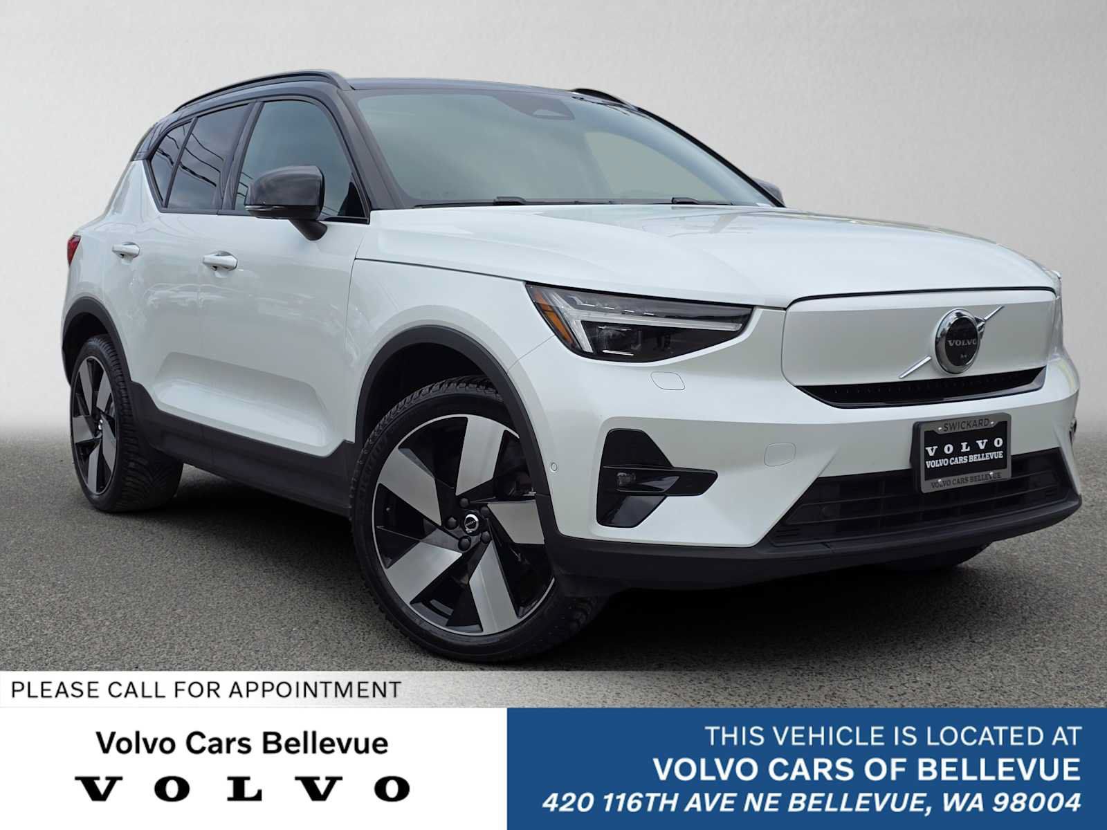 Certified 2023 Volvo XC40 Recharge Ultimate w/ Protection Package Premier AWD/4WD image 1