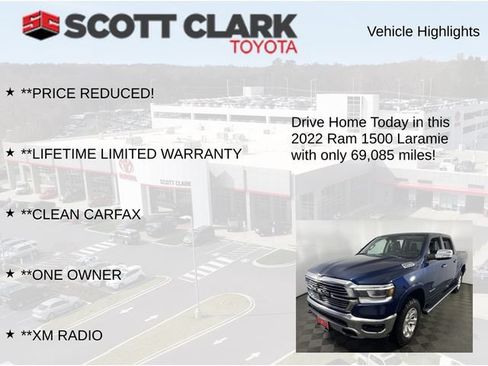 Used 2022 RAM 1500 Laramie AWD/4WD image 13