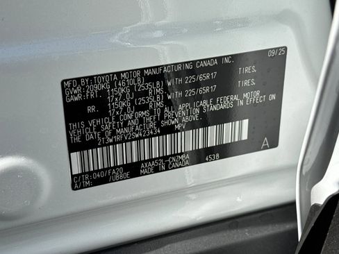 New 2025 Toyota RAV4 XLE image 34