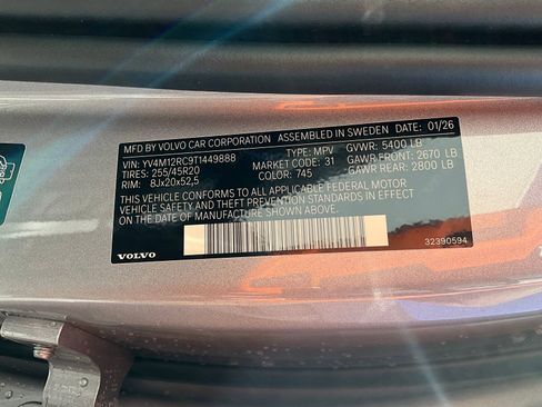 New 2026 Volvo XC60 B5 Plus w/ Protection Package Premier image 35