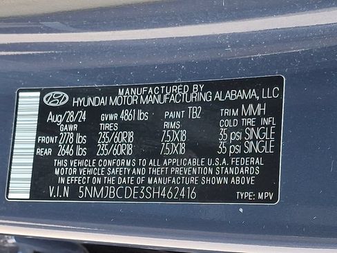 Certified 2025 Hyundai Tucson SEL AWD/4WD image 27