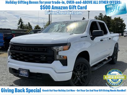 New 2025 Chevrolet Silverado 1500 Custom w/ Turbomax Blackout Package