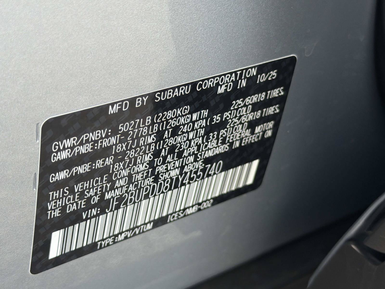 Used 2026 Subaru Outback Limited AWD/4WD image 36