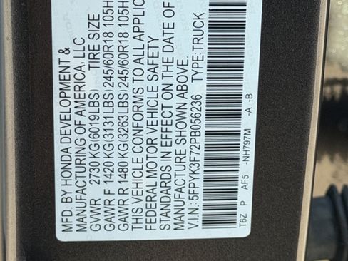 Used 2023 Honda Ridgeline RTL-E image 25