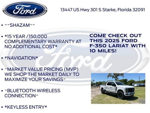 New 2025 Ford F350 Lariat w/ Lariat Ultimate Package image 5