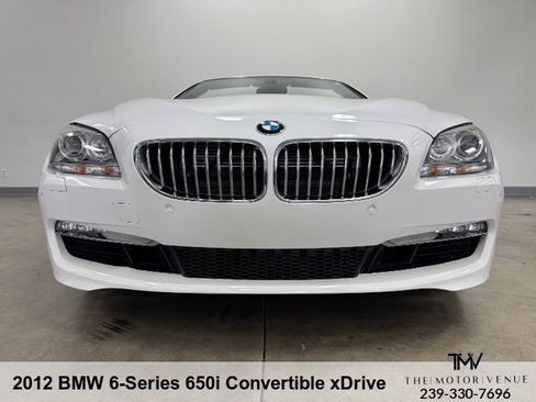 Used 2012 BMW 650i xDrive Convertible AWD/4WD image 20