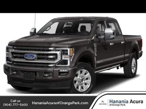 Used 2021 Ford F250 Platinum w/ FX4 Off-Road Package AWD/4WD image 1