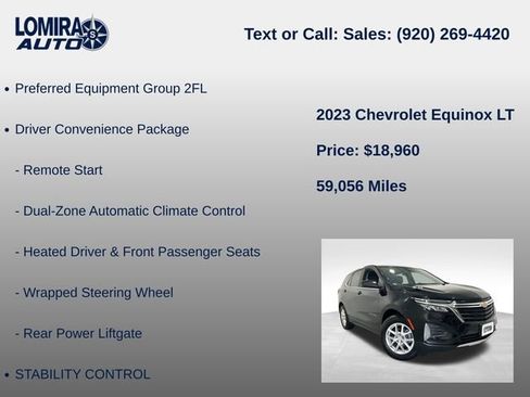 Used 2023 Chevrolet Equinox LT FWD image 8
