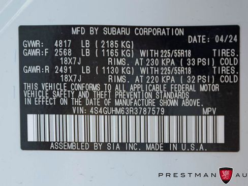 Used 2024 Subaru Crosstrek 2.5i Limited w/ Crosstrek Mirror Package AWD/4WD image 39