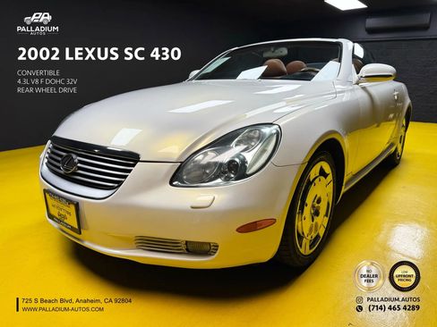 Used 2002 Lexus SC 430 Convertible image 1