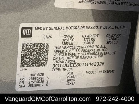 New 2026 GMC Sierra 1500 AT4 w/ AT4 Premium Package AWD/4WD image 25
