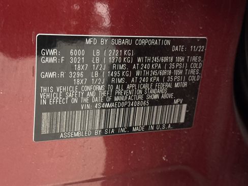 Used 2023 Subaru Ascent Premium w/ Convenience Package image 13