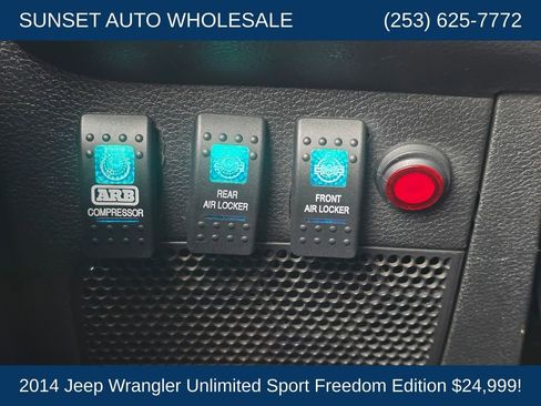 Used 2014 Jeep Wrangler Unlimited Sport AWD/4WD image 24