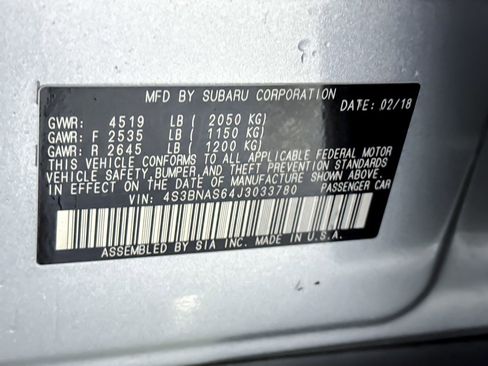 Used 2018 Subaru Legacy 2.5i Sport AWD/4WD image 22