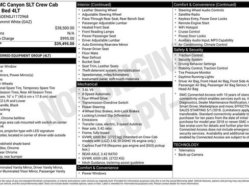 Used 2018 GMC Canyon SLT image 31