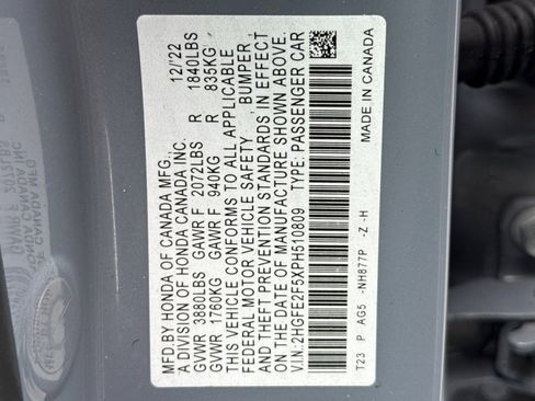 Used 2023 Honda Civic Sport image 26