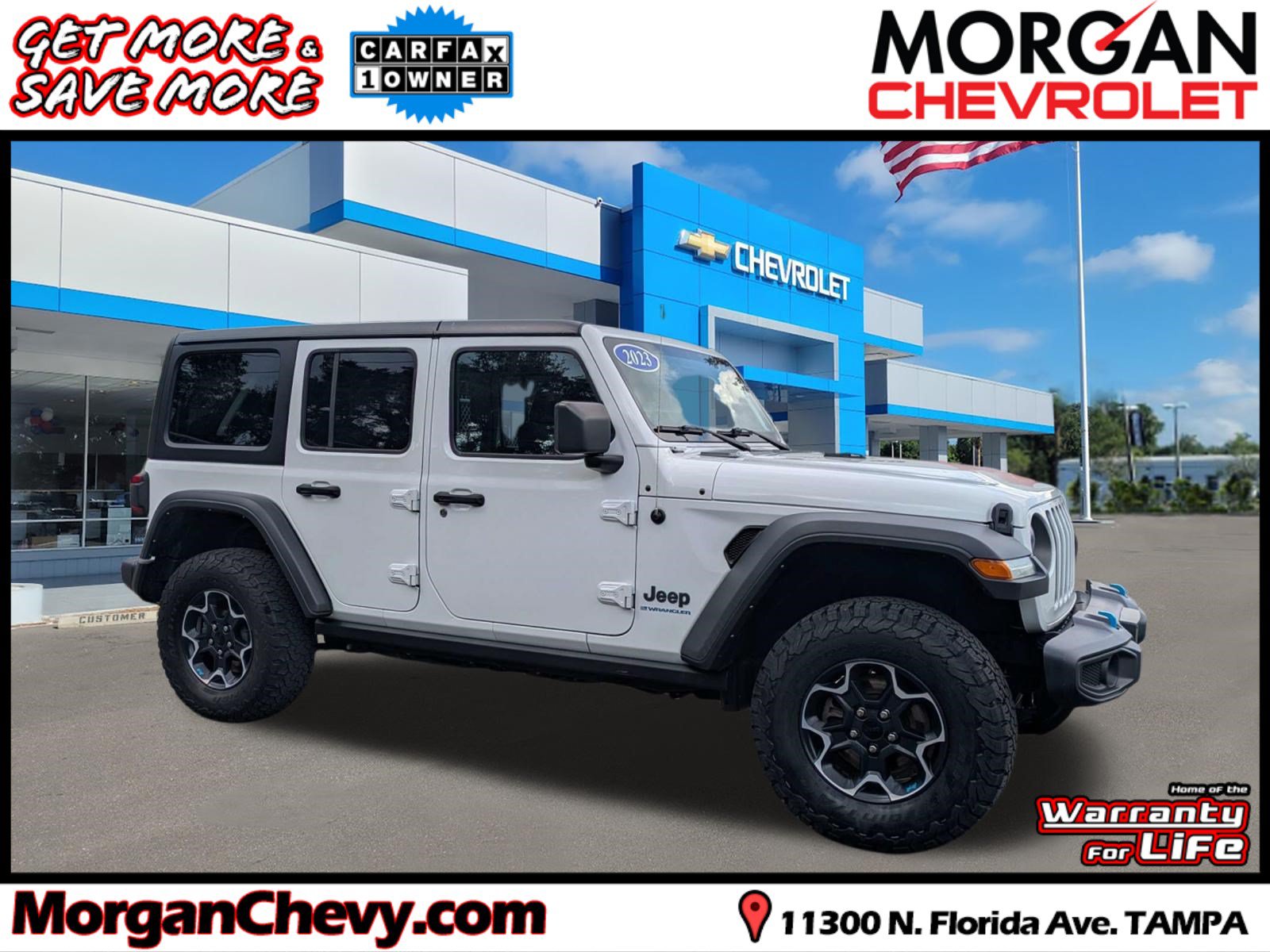 Used 2023 Jeep Wrangler Unlimited Rubicon 4xe w/ Cold Weather Group AWD/4WD image 1